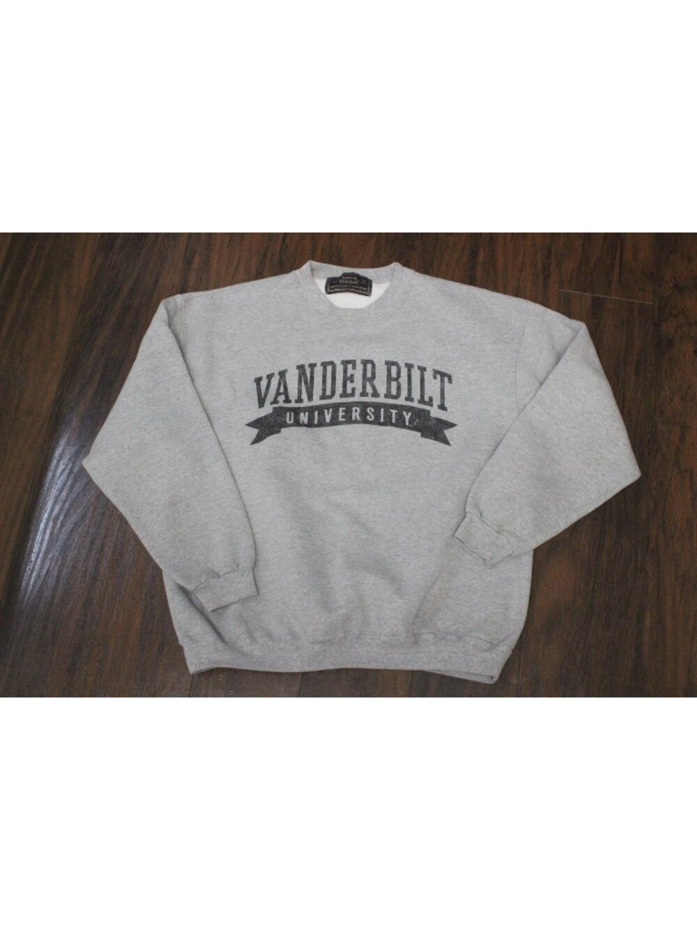 Vanderbilt University Gray Crewneck Sweatshirt By Jones & Mitchell Size XL 80% C